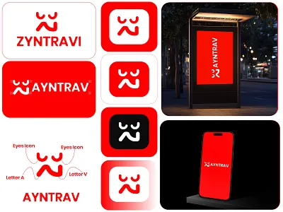 AYNTRAV — A Symbol of Smart Connection awareness balance bold confidence connection creativity dynamic energy expression flow forward human identity innovation minimal modern motion passion simplicity vision