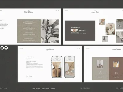 OXO | Brand Guidelines Template brand guideline content strategy guideline latest guideline portfolio presentation