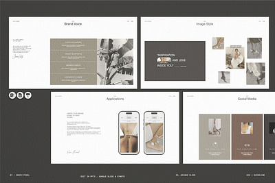 OXO | Brand Guidelines Template brand guideline content strategy guideline latest guideline portfolio presentation