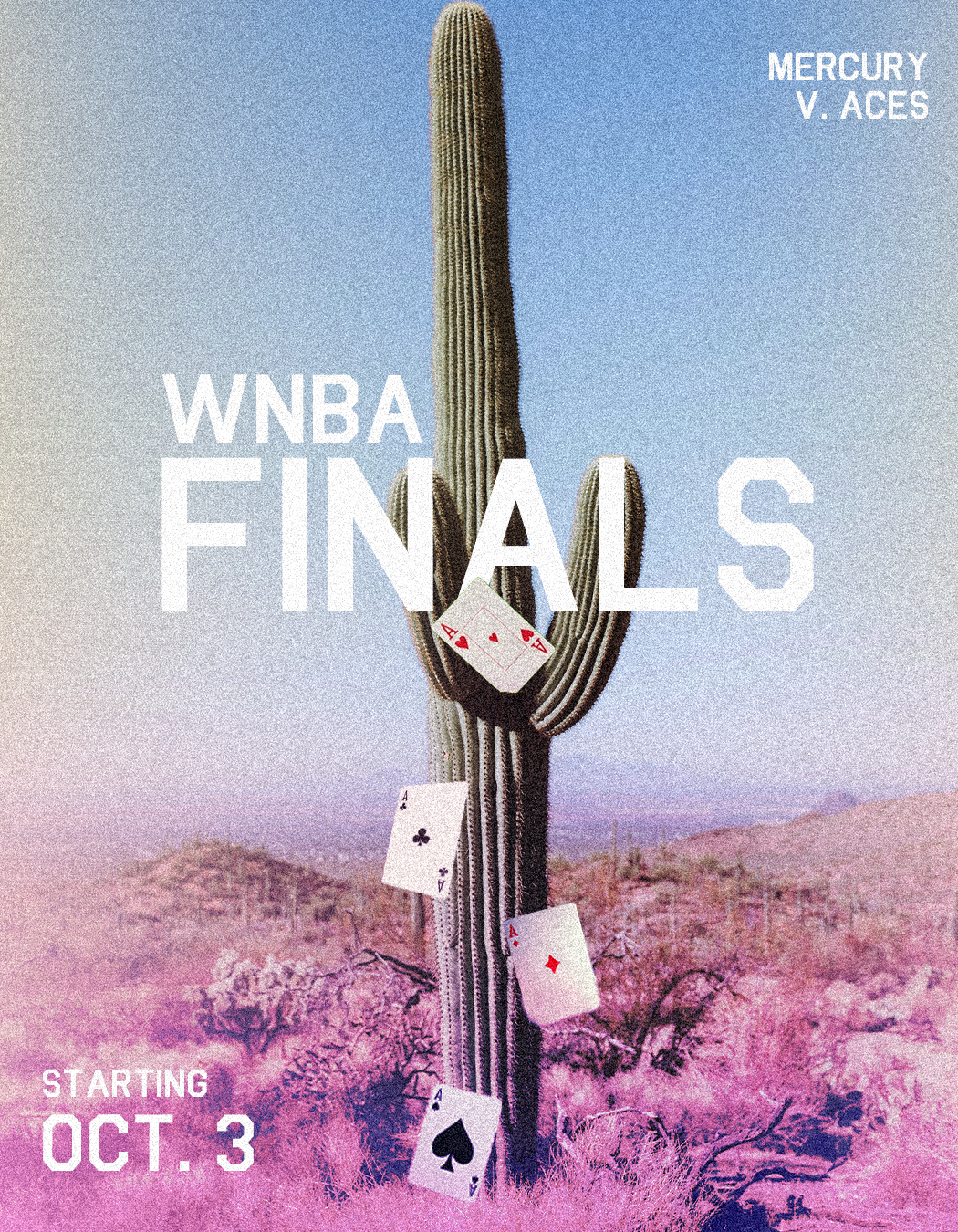 WNBA Finals Promo Graphic graphic design instagram post photoshop social media wnba womens basketball womens sports