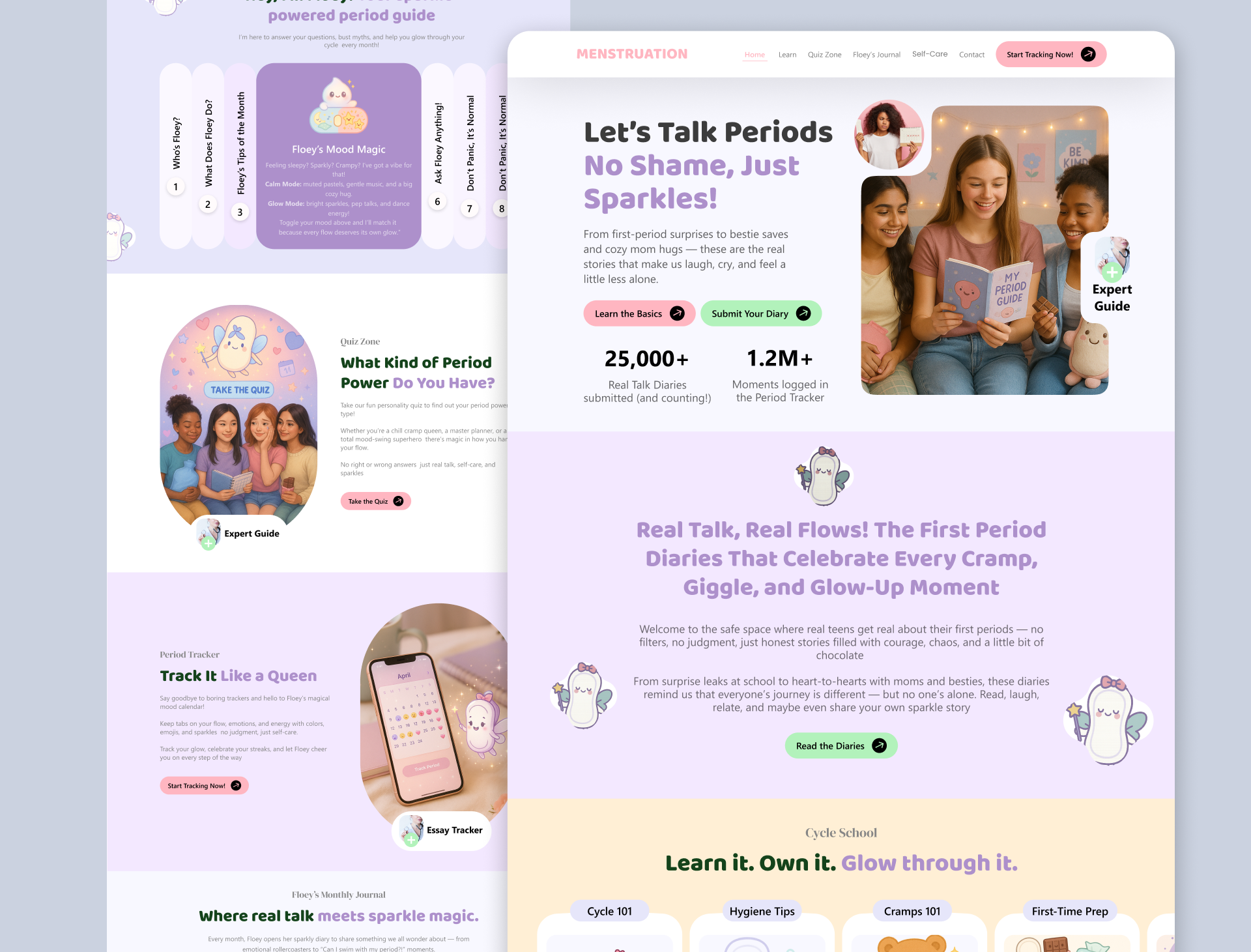 Health & Wellness / Educational Platform Website modern design motion graphics ui ux website desing