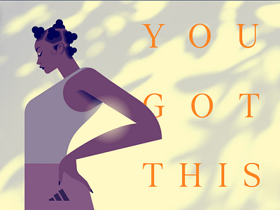 You Got This adidas athletic autumn light runnig sport sportswear strong woman