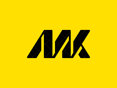 MK monogram branding design digital art graphic design icon identity k letter mark logo logo design logos logotype m mk mk logo mk monogram monogram monogram logo typography vector