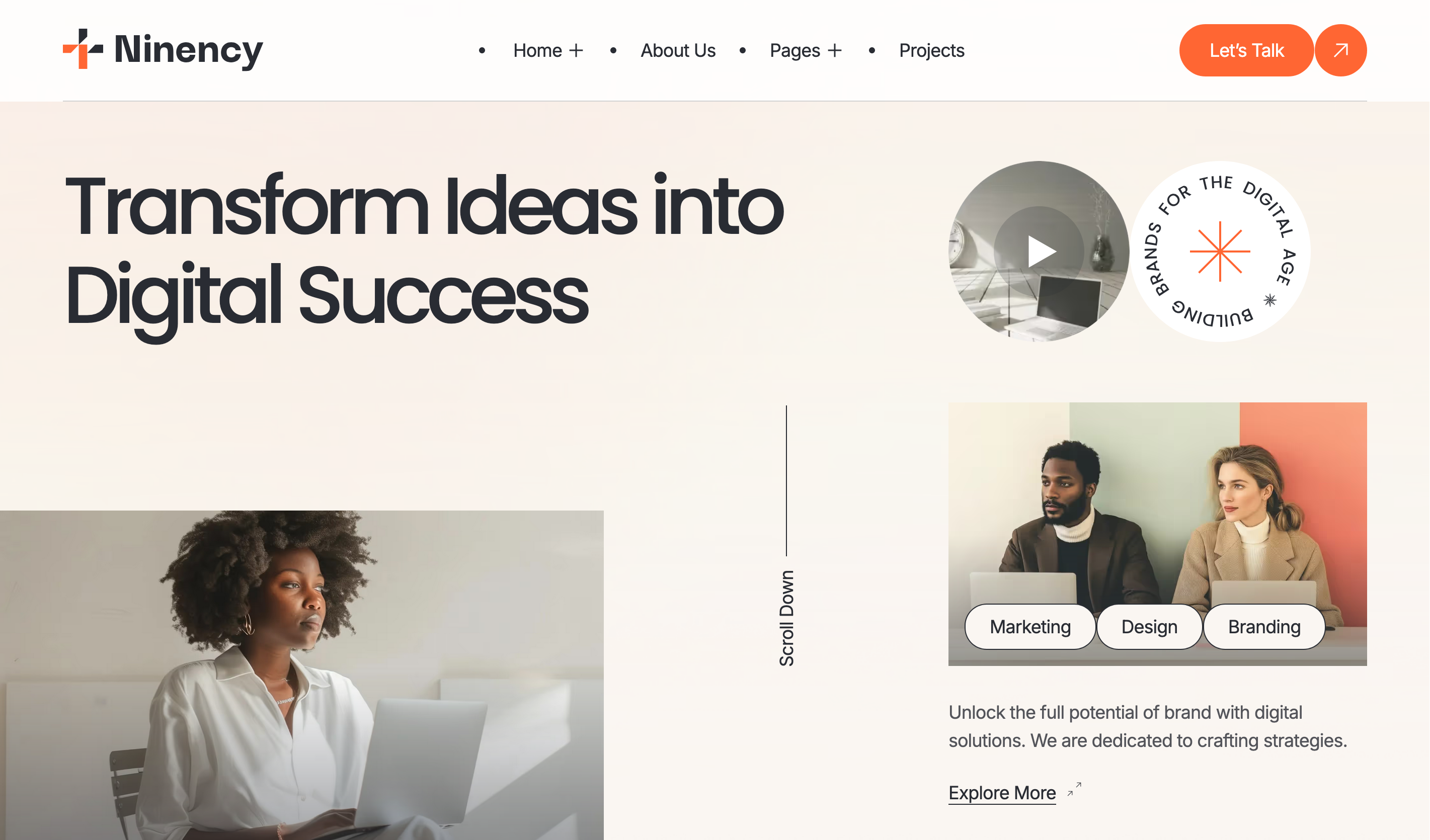 Example of Webflow Design & Development