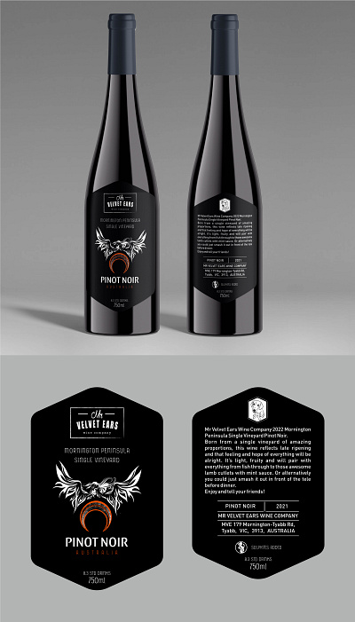 Label for Wine Company creative illustration label product label wine