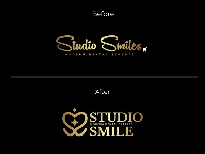 Studio Smiles Logo | Care Meets Clarity 🦷💙 brand identity branding clean design dental logo graphic design illustrator logo mark logodesign oral care vector design