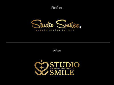 Studio Smiles Logo | Care Meets Clarity 🦷💙 brand identity branding clean design dental logo graphic design illustrator logo mark logodesign oral care vector design