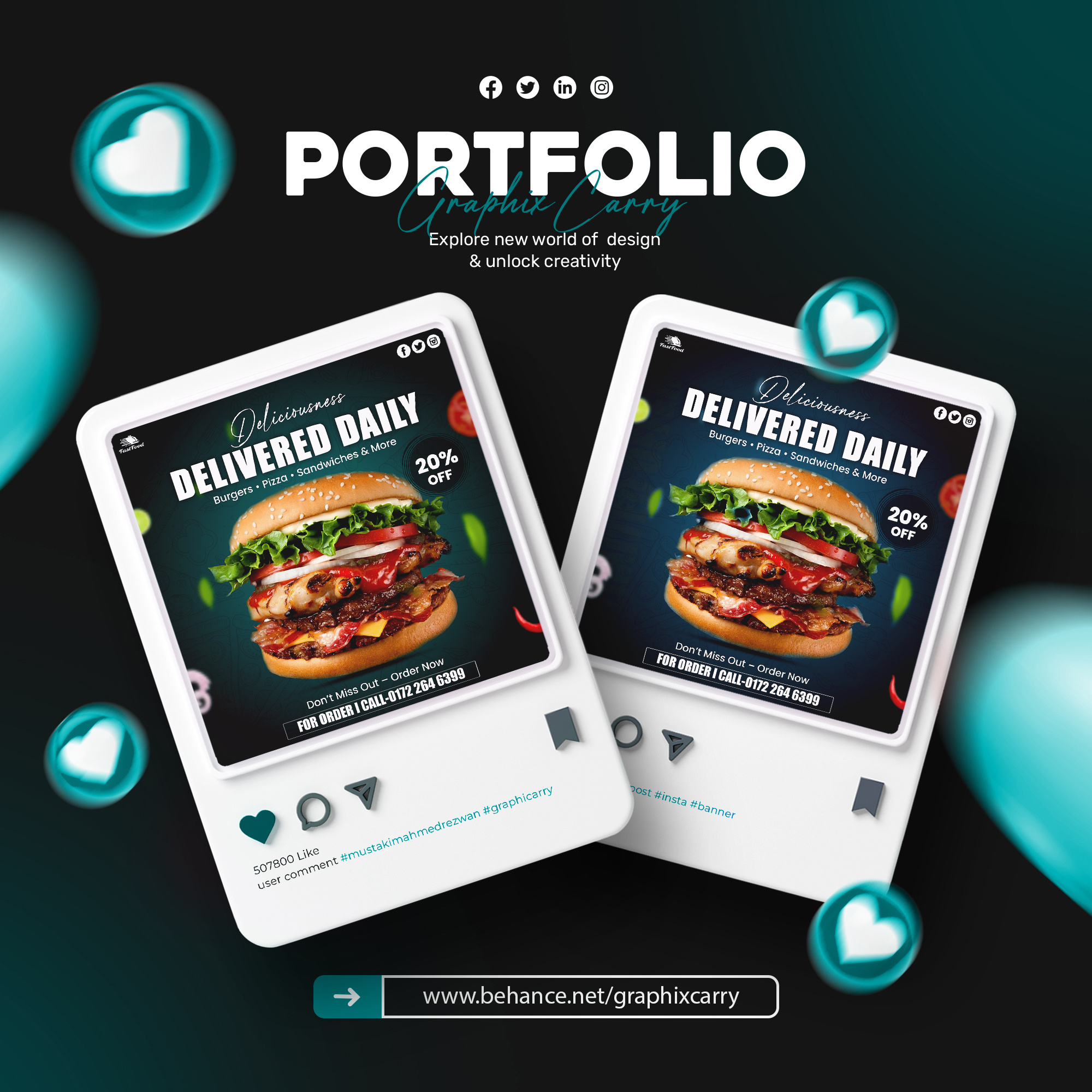 Top Burger Offers 2025 | Fast Food You’ll Love advertising burger burger ads fast food fast food logo fastfood graphixcarry mustakim ahmed rezwan pizzalovers restaurant branding streetfood