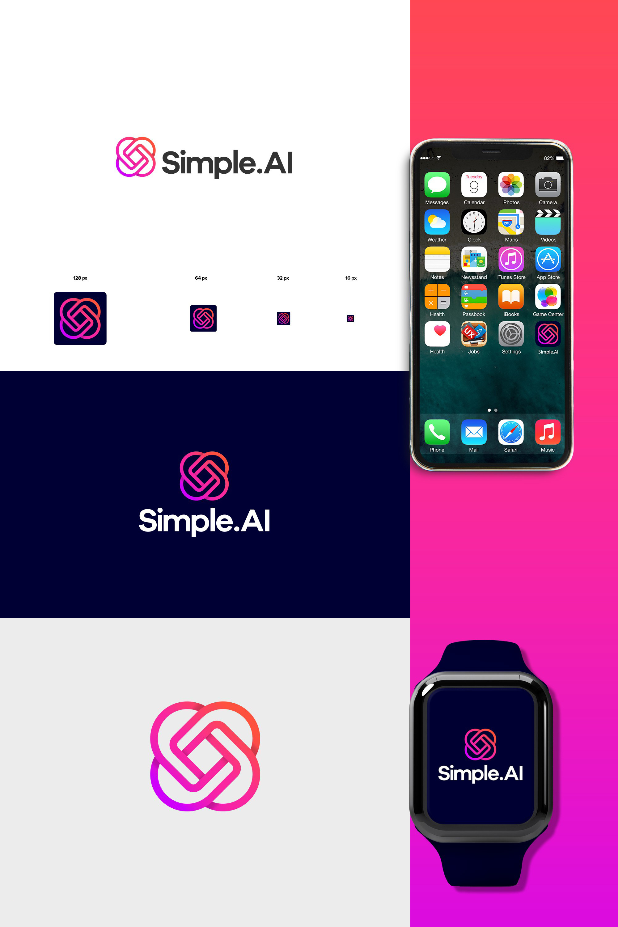 Example of Tech Brand Logo & Identity Design