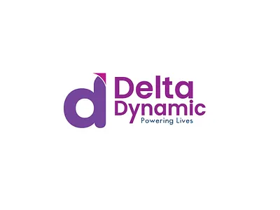 Delta dynamic Logo brand logo color company corporate creative delta logo tech logo