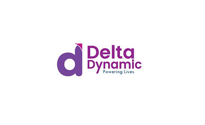 Delta dynamic Logo brand logo color company corporate creative delta logo tech logo