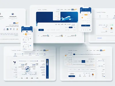 Asanbilit ✈️ alibaba asanbilit booking booking app booking hotel branding design flights flights app interface tehran ticket booking trip ui ux بلیط هواپیما رزرو هتل علی بابا