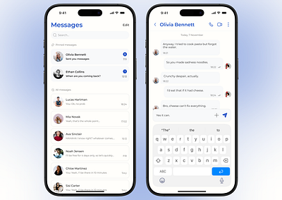 MESSAGE APP CONCEPT app app design appdesign application chat chat design chatbot chatdesign concept design messageapp messages app messagesapp ui ui design uiux ux ux design uxui