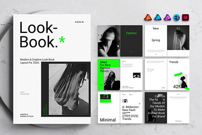 Lookbook Template lifestyle publication