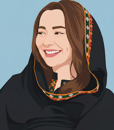 Pakistani Lady 3d animation app branding design graphic design illustration logo ui vector