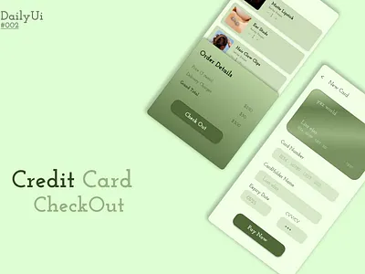 CheckOut dailyui figma ui