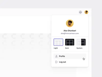 Profile component dashboard design component desktop illustration ui ui component ui dashboard ui design uidesign