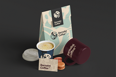 Barnabé Coffee - Brand Identity brand brand design brand designer brand identity branding cafe coffee design designer graphic design graphic designer illustration logo logo design logo designer package print vector visual identity