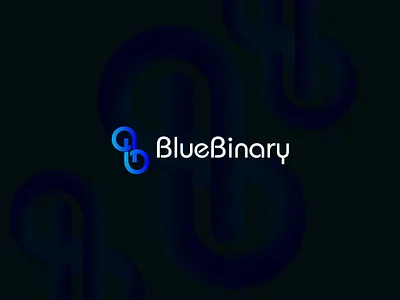 BlueBinary modern minimalist logo design bluebinary branding creative logo design fiverr graphic design illustration logo logo design logo maker minimalist logo modern modern logo technology company logo technology logo ui
