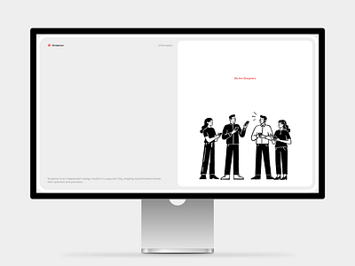 Vindarion brand branding clean design identity illustration minimal simple ui uiux ux vindarion web web design website website design