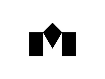 m letter logo design with diamond symbol branding diamond icon logo logo design m letter logo m logo symbol