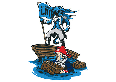 2025 Carolina Panther Illustration - New England carolina panthers football graphic design illustration new england nfl panthers patriots