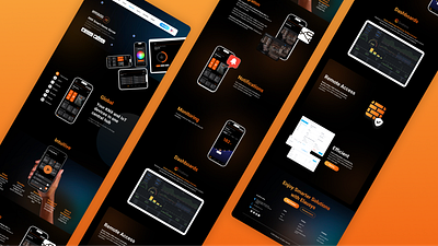 Smart Home Application Website UI branding ecommerce graphic design landing page smart home technology ui ux website websitedesign wordpress