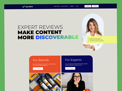 CertRev Agency Website web design web development webflow webflow expert website