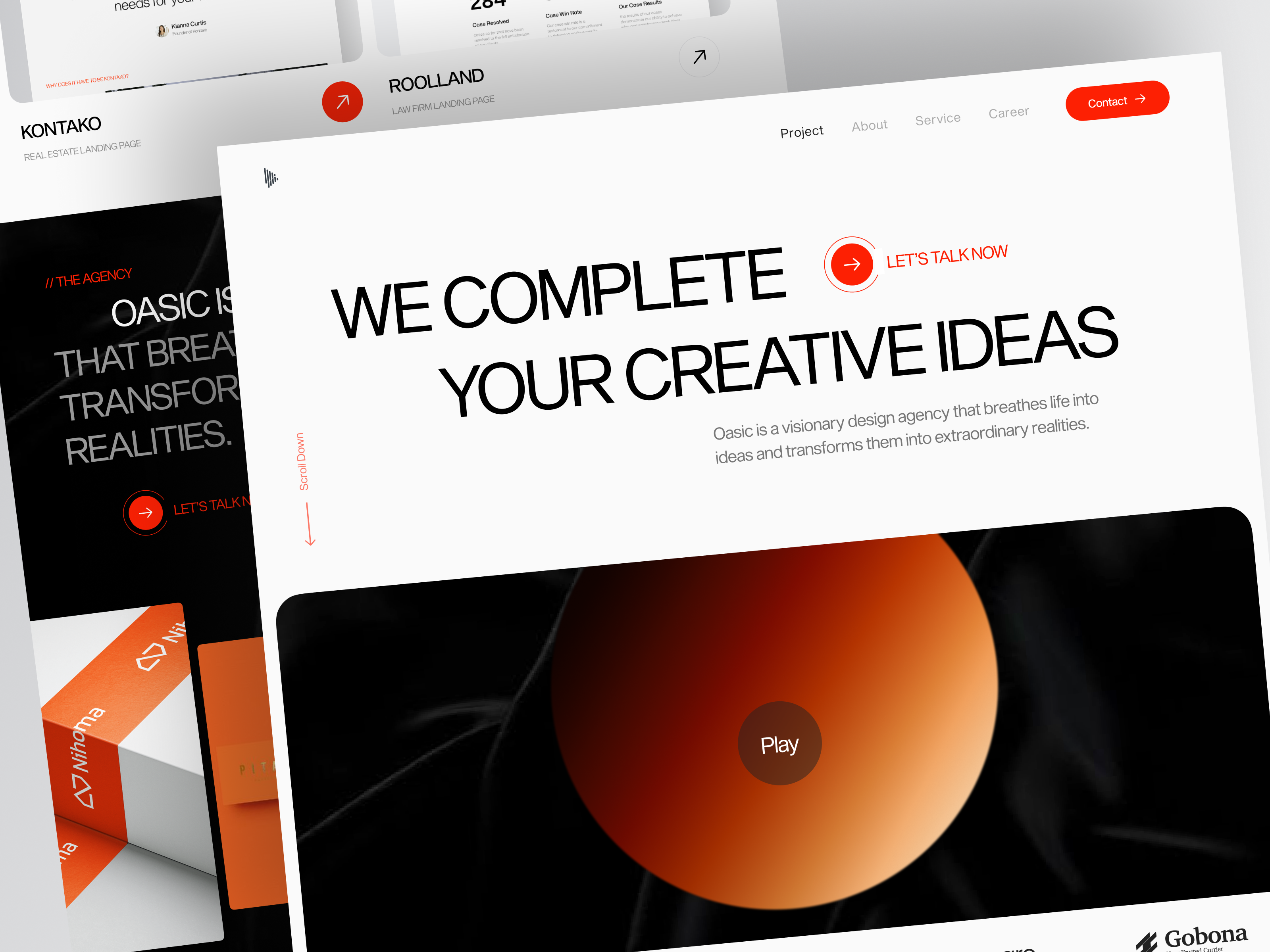 Oasic - Creative Digital Agency Website