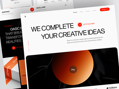 Oasic - Creative Digital Agency Website agency b2b business clean company creative creative agency digital agency digital marketing landing page marketing minimalist portfolio professional service ui ux web design webflow website