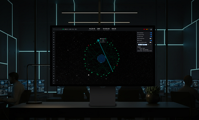 Satellite Network Path Concepts aerospace connections constellation data data viz figma globe map network nodes operations paths popover product design sat satellite space ui ux visualization