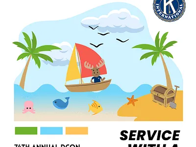 DCON T-shirt + Pin Design graphic design