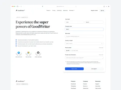 Request Demo app demo contact page contact us demo demo form form form page request demo web design website