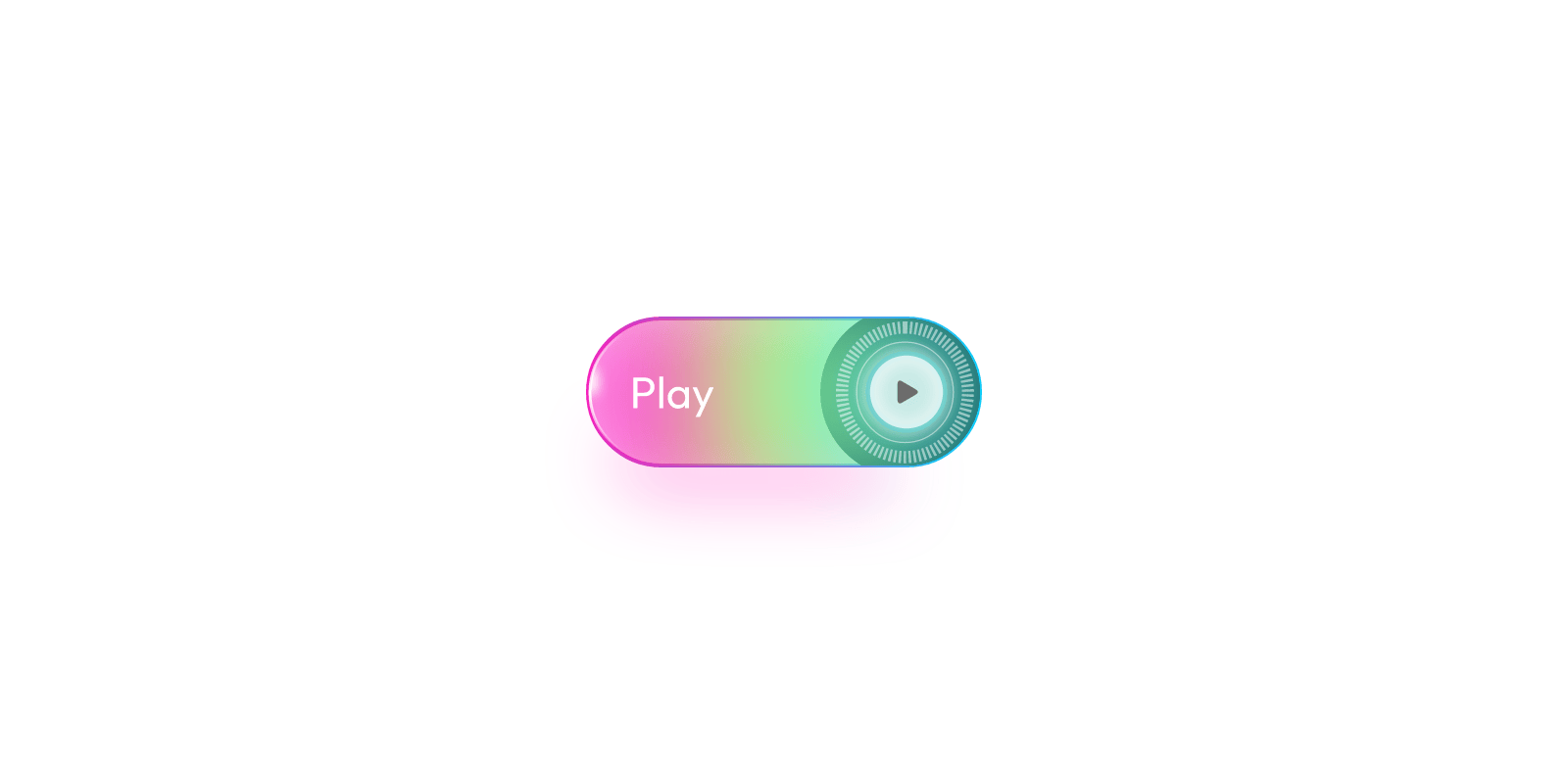 Play button - Rive animation button micro animation