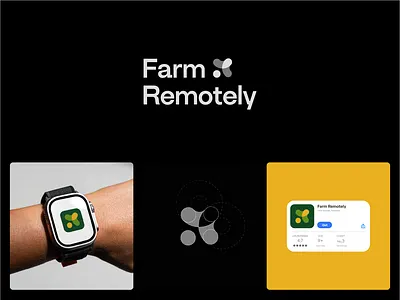 Farm Remotely - Logo Design brand design brand identity branding design graphic design logo logo design visual identity