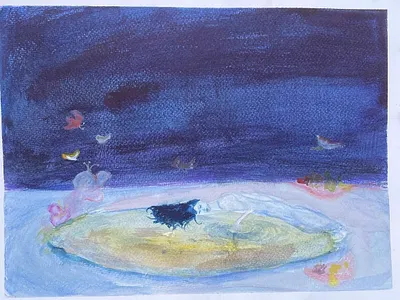 Watercolors figure watercolor