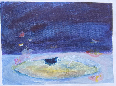 Watercolors figure watercolor