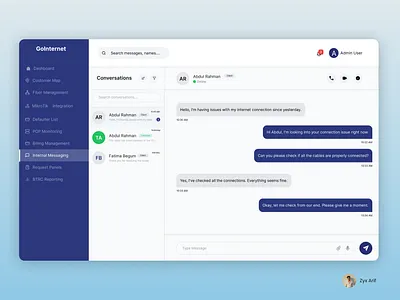 Messaging Dashboard Page Design animation app design branding clean ui dashboard user interface design figma graphic design illustration logo mobile ui motion graphics personal finance response design ui ui design ui ux