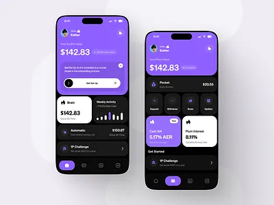 Finance Mobile App app banking finance finance app finance mobile app fintech fintech app mobile app ui ux