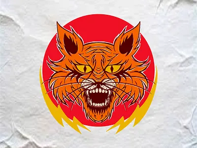 tiger branding classic design dribbble graphic design illustration logo