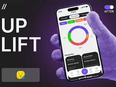 Finance Mobile iOS App Redesign android app app design app design concept app design template app interface dashboard design design finance finance app fintech ios mobile mobile ui modern design online product design ui ux
