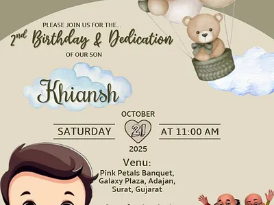 Create Your Perfect Birthday Invitation Card Designs Online birthday card graphic design invitation online