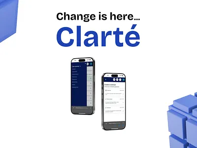 Change is here-clarté dribbble georgia mobile product design tbilisi web
