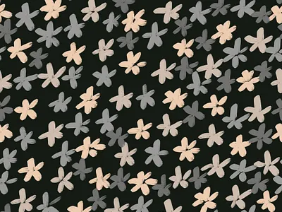 Small Cute Flowers on Dark. Seamless pattern fabric fashion floral flower packaging pattern seamless textile