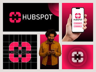 H Hubspot Technology /Software / Business Solutions agency ai automation branding business crm growth hubspot innovation logobranda logocollection marketing media rebrand saas software startup tech tech logo technology