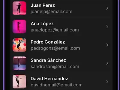 DanzaApp experiencia del usuario