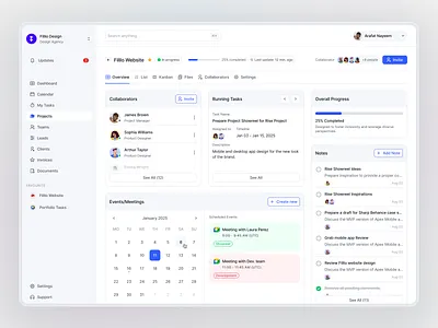 QuickSuite: Project Page agencymanagement allinoneplatform businesssoftware clientexperience crmsoftware designagency designportfolio digitalagencytool e signature freelancertool invoiceautomation leadmanagement productivityapp saasdesign servicebasedbusiness smallbusinesstech taskmanagement uiinspiration uxdesign workflowsolution
