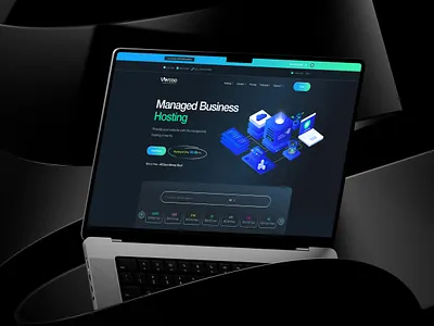 Hosting Website Design cloud hosting domain domain registration hosting hosting infrastructure hosting management hosting provider hosting web hosting website illustration landing page server ui web design web hosting website hosting wordpress