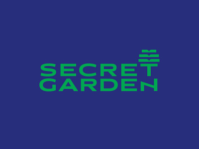 Secret Garden art of living mall branding design design dubai freelance designer freelancer graphic design logo ziad al halabi زياد الحلبي