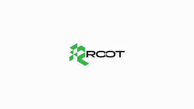"ROOT" Logomark app branding design graphic design illus illustration logo logomark typography ui vector